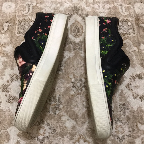 Givenchy women’s floral-print slip-on sneaker skate shoe size IT 38 US 8 - Picture 14 of 16